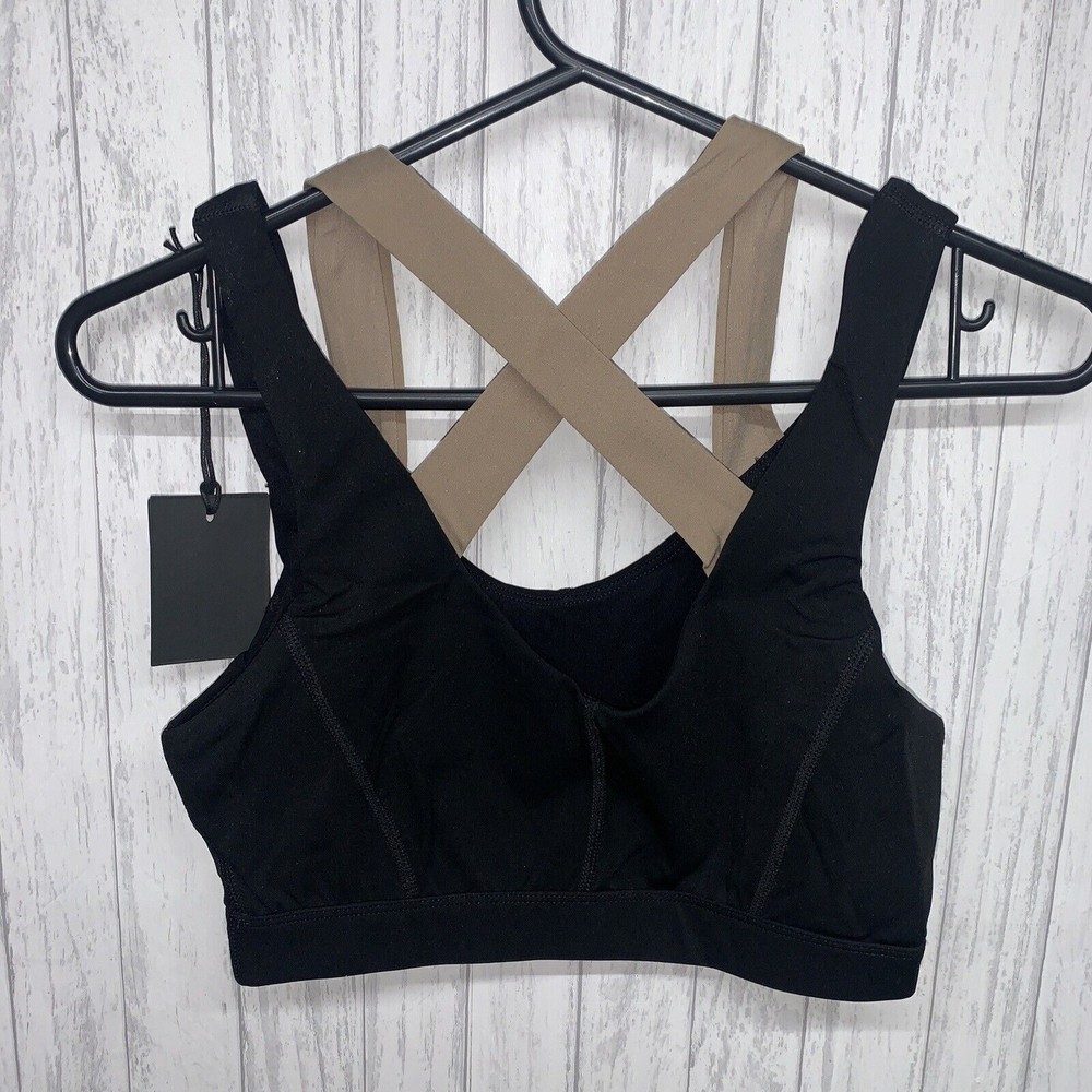 Womens Size XS n:philanthropy Tille Sports Bra Black NWT - Picture 9 of 10